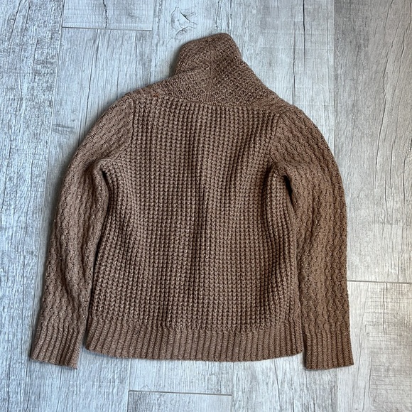 Madewell Womens Sweater X Small Brown Knit Casual‎ Career Cardigan - Picture 9 of 9
